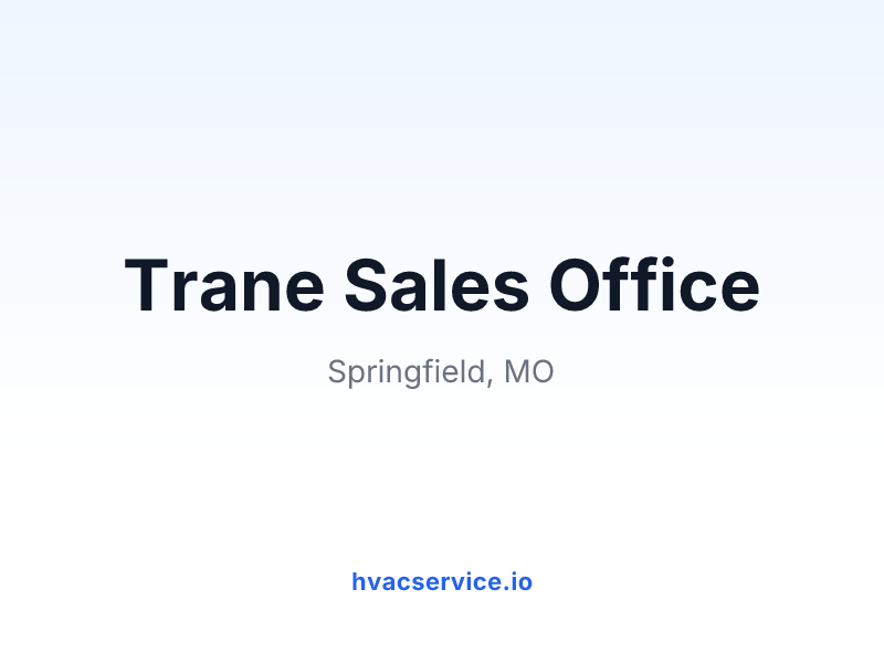 Trane Sales Office