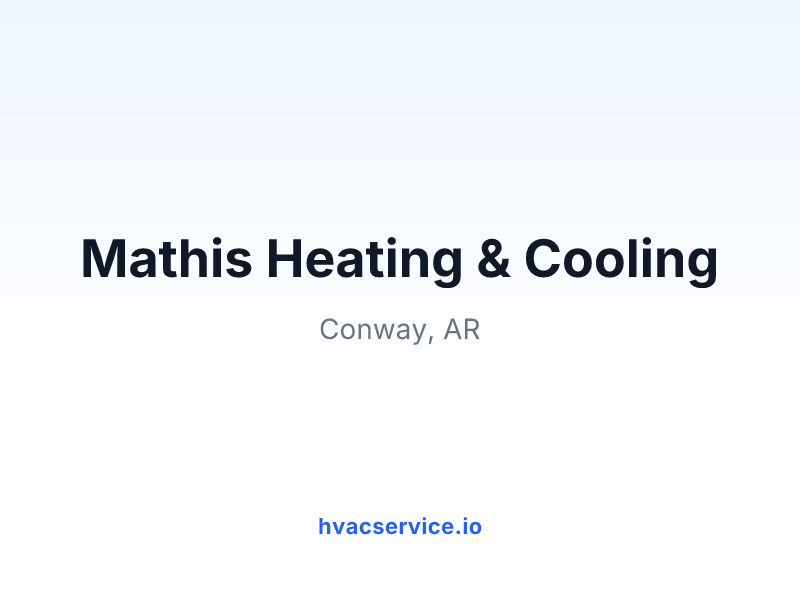 Mathis Heating & Cooling