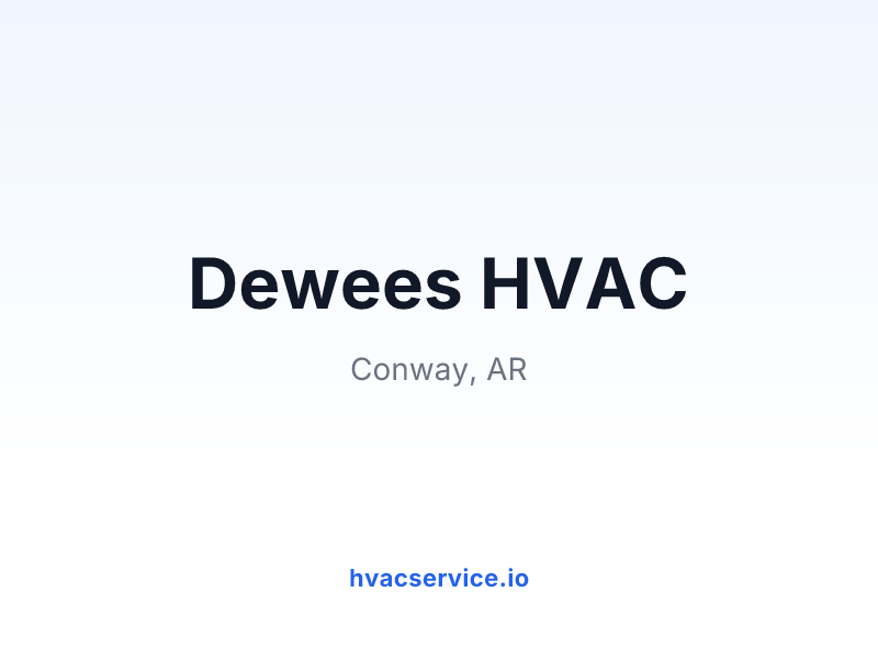 Dewees HVAC