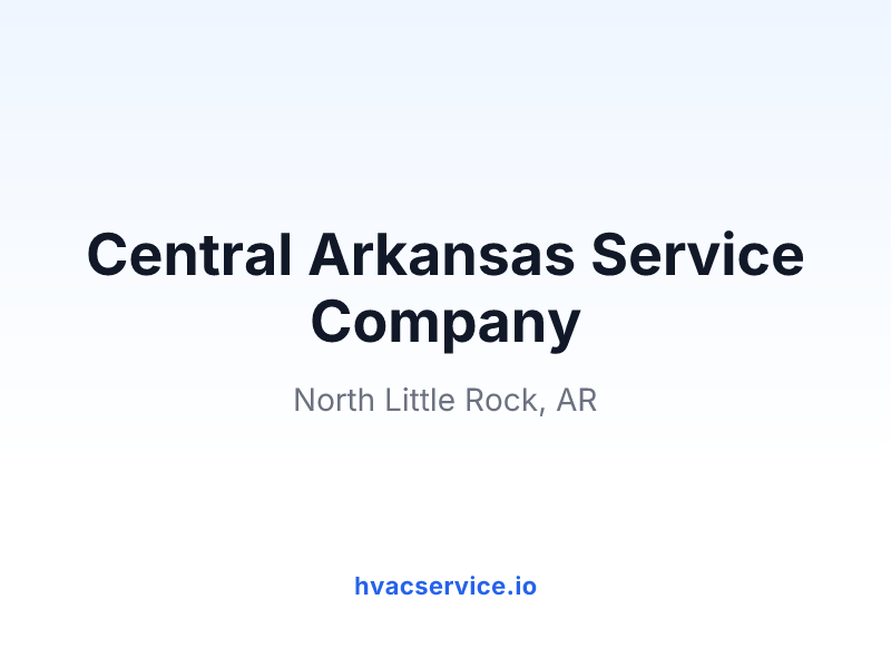 Central Arkansas Service Company