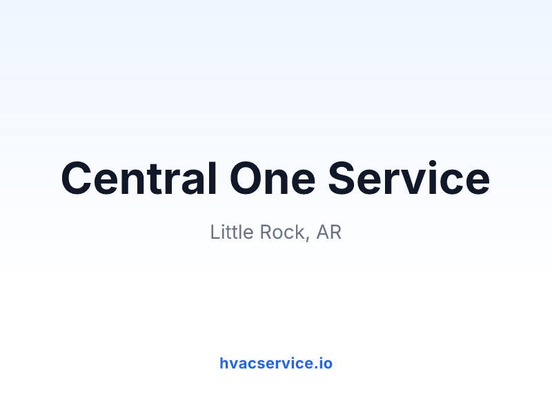 Central One Service