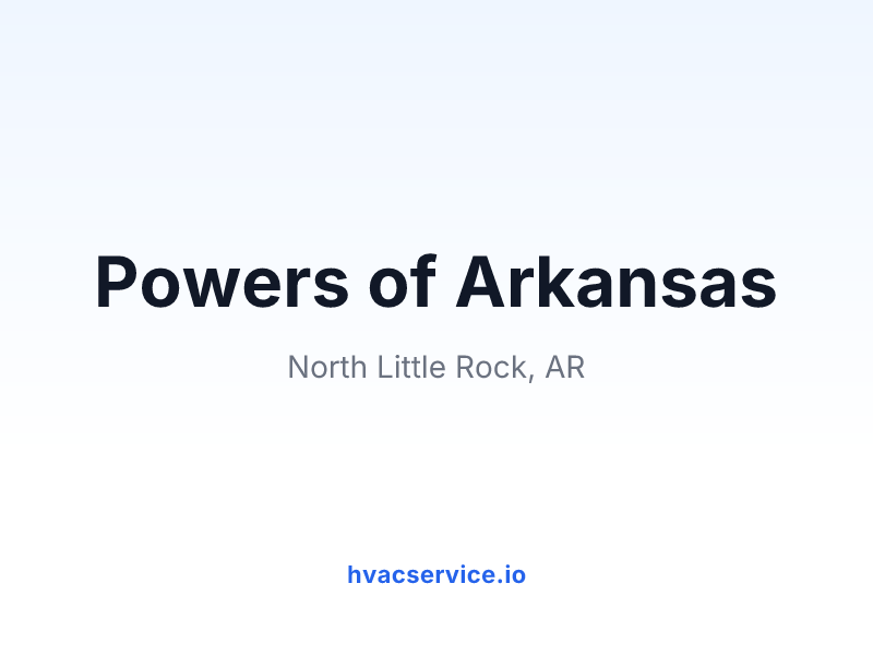 Powers of Arkansas