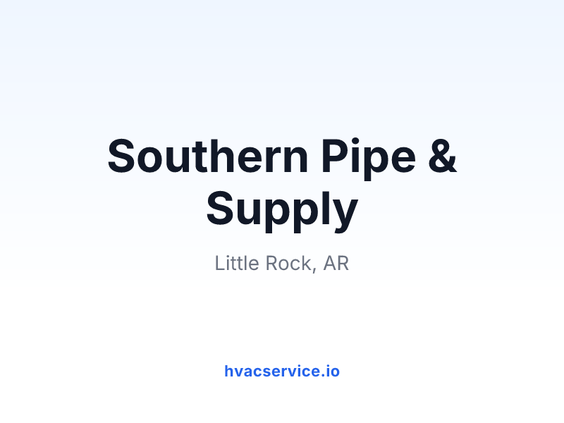 Southern Pipe & Supply