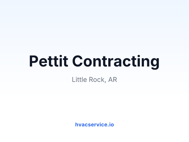 Pettit Contracting