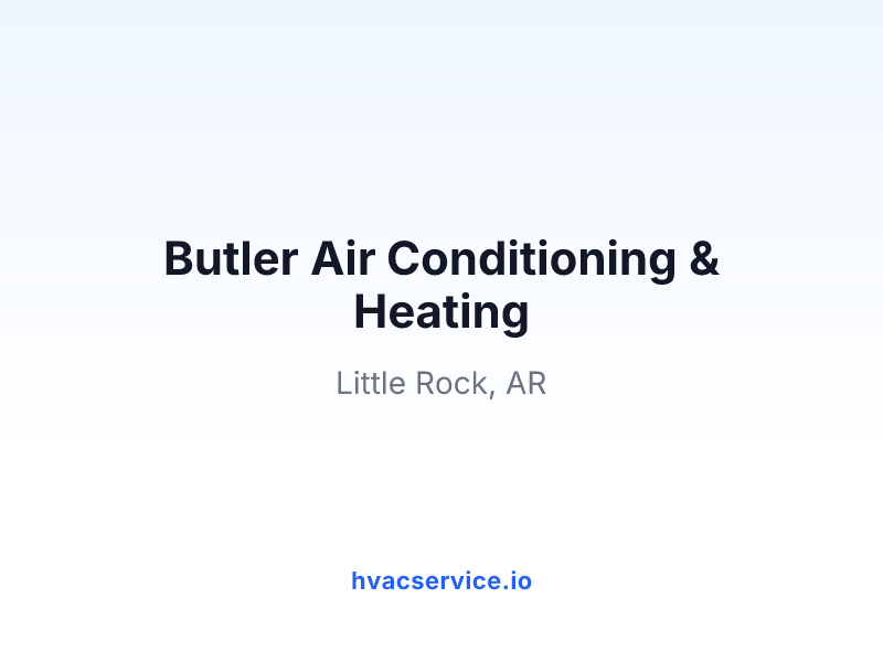 Butler Air Conditioning & Heating