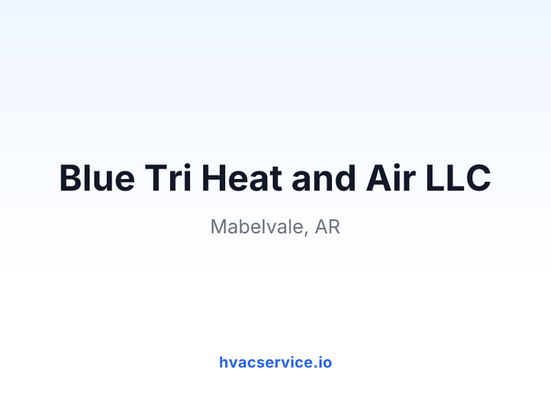 Blue Tri Heat and Air LLC