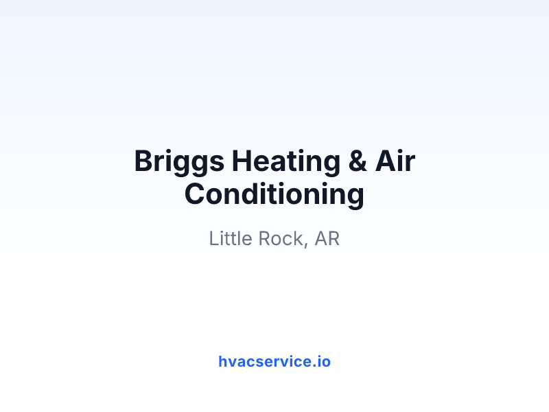 Briggs Heating & Air Conditioning