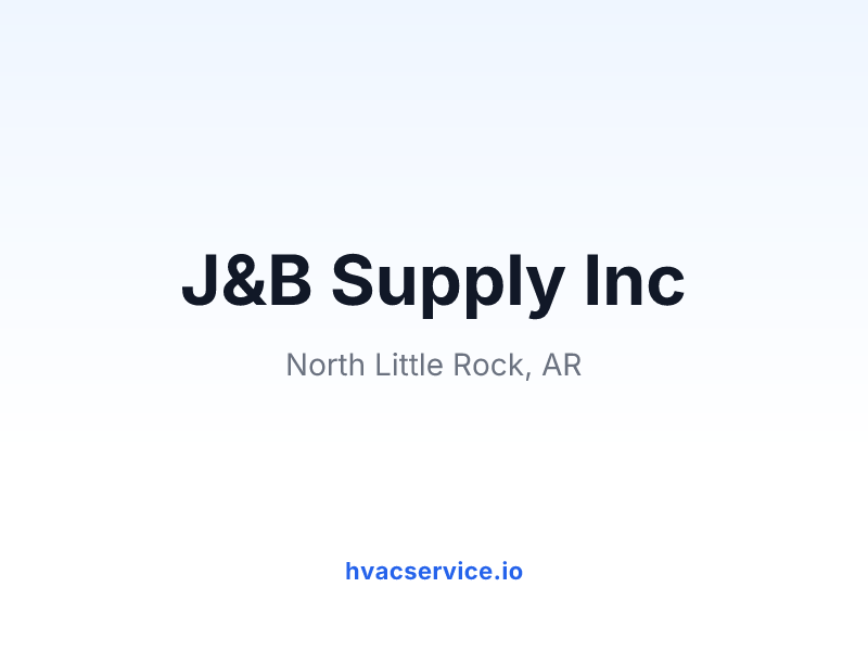 J&B Supply Inc