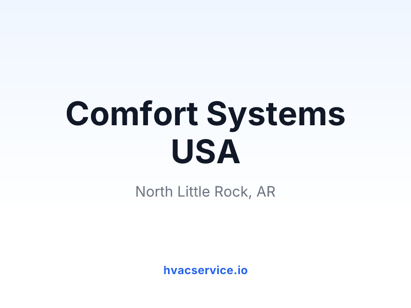 Comfort Systems USA