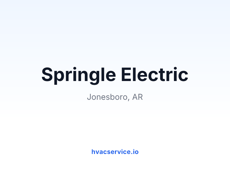 Springle Electric