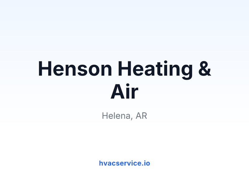 Henson Heating & Air