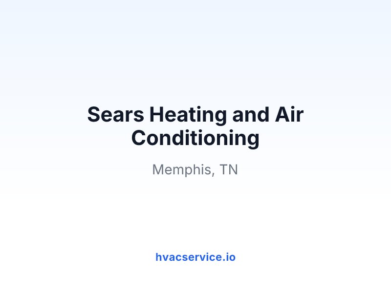 Sears Heating and Air Conditioning