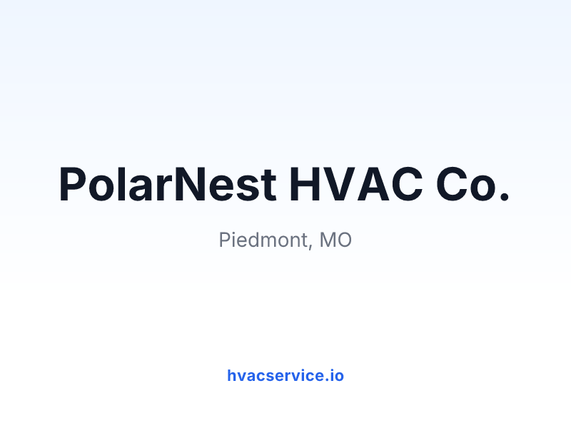 PolarNest HVAC Co.