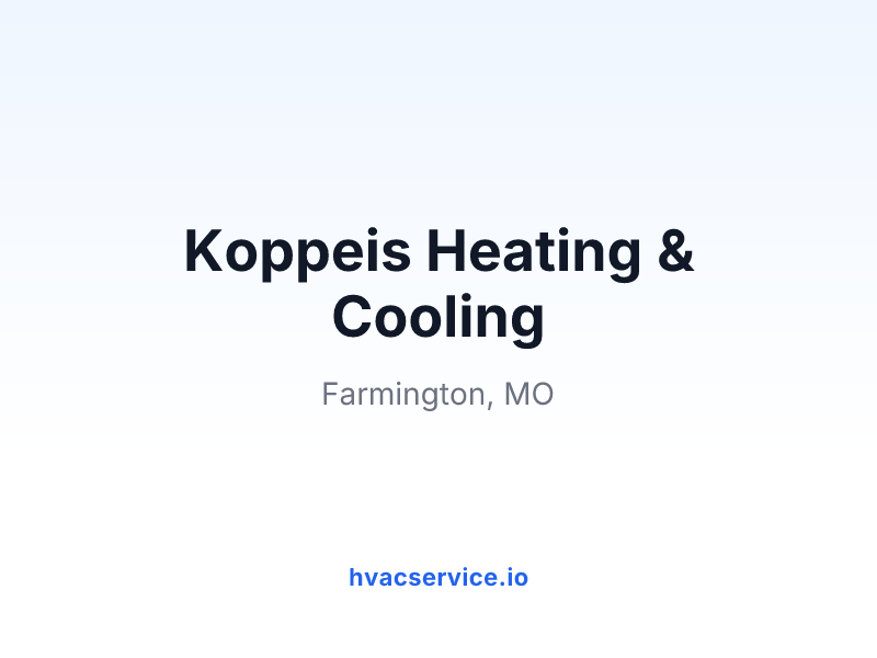 Koppeis Heating & Cooling