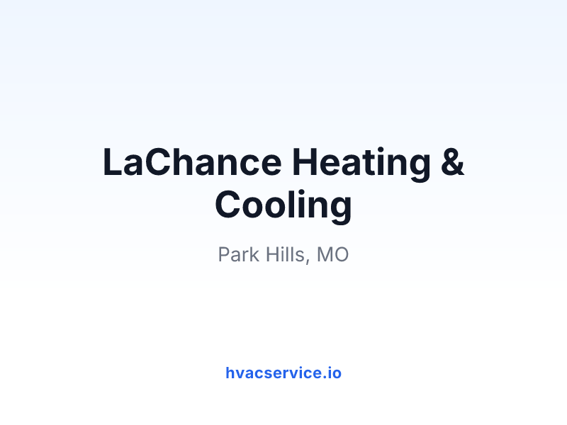 LaChance Heating & Cooling