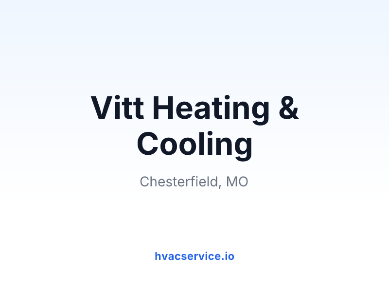 Vitt Heating & Cooling