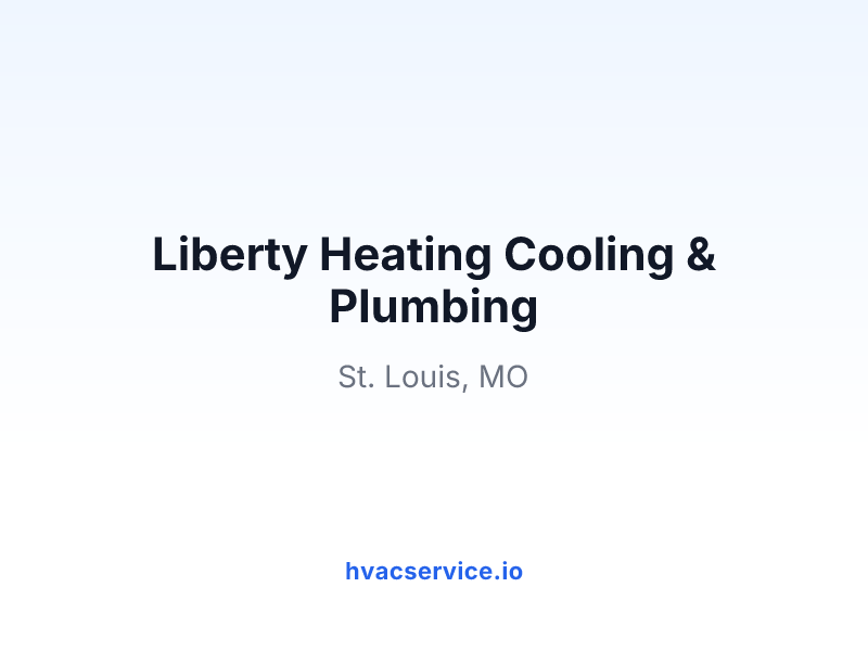 Liberty Heating Cooling & Plumbing