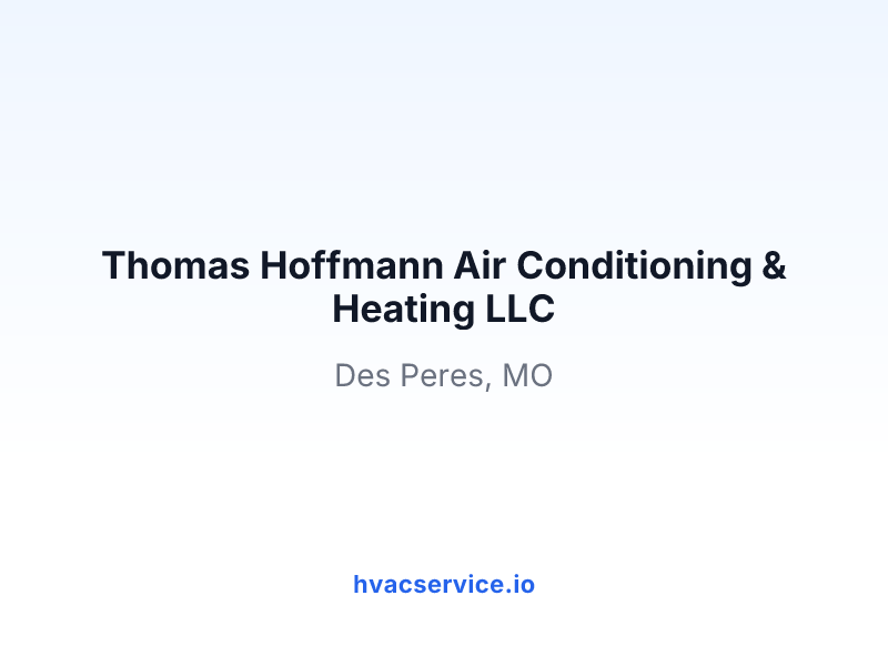 Thomas Hoffmann Air Conditioning & Heating LLC