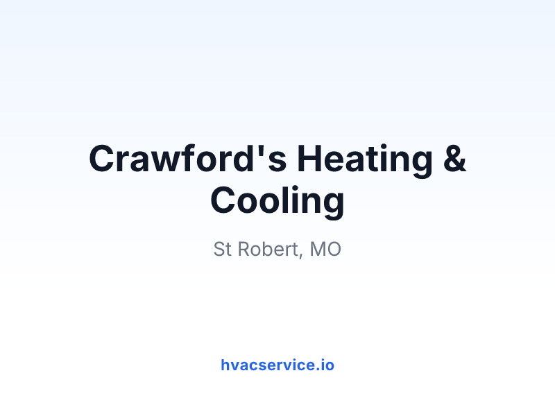 Crawford's Heating & Cooling