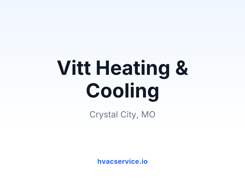 Vitt Heating & Cooling
