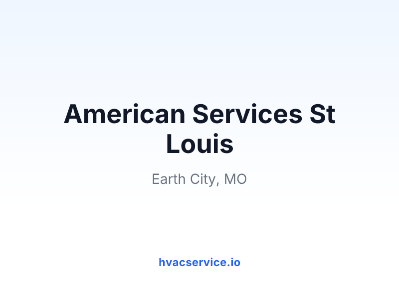 American Services St Louis