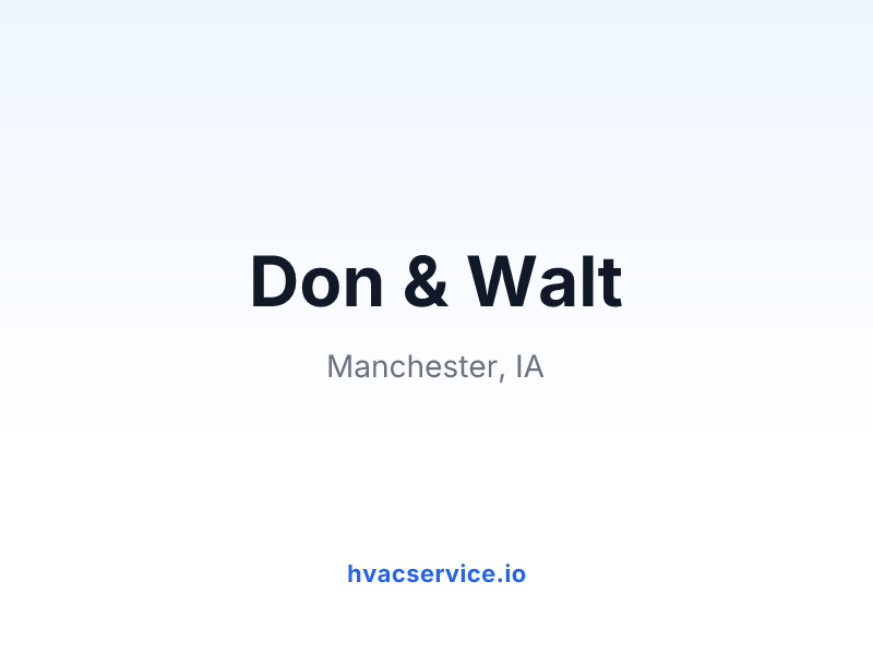 Don & Walt