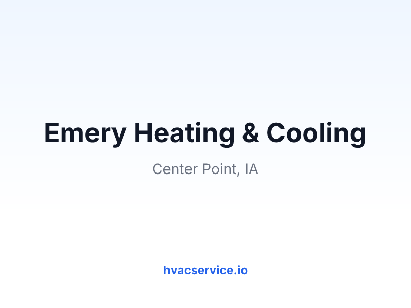 Emery Heating & Cooling
