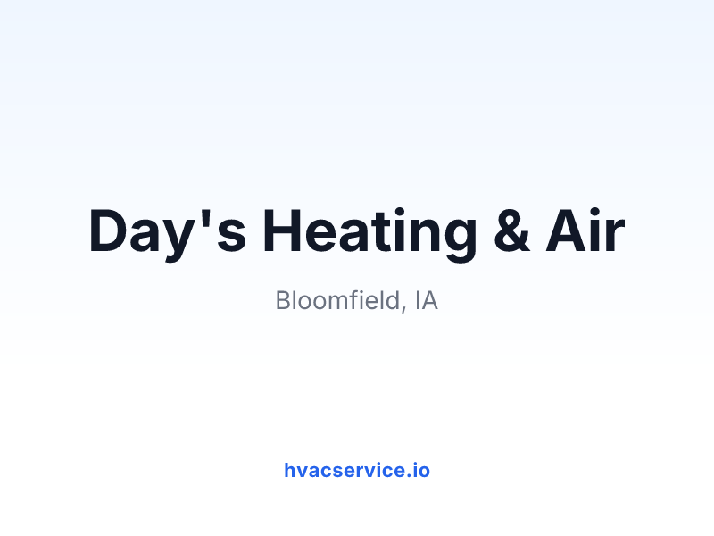 Day's Heating & Air