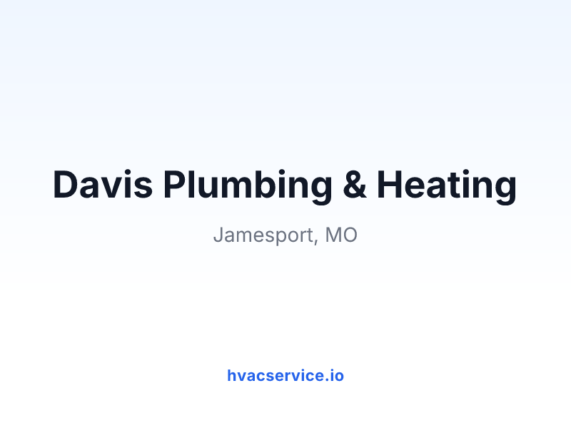 Davis Plumbing & Heating