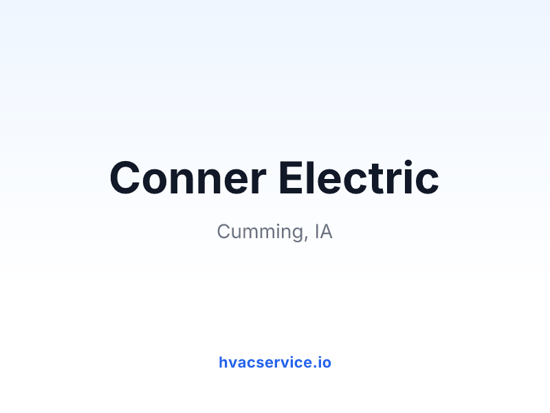 Conner Electric