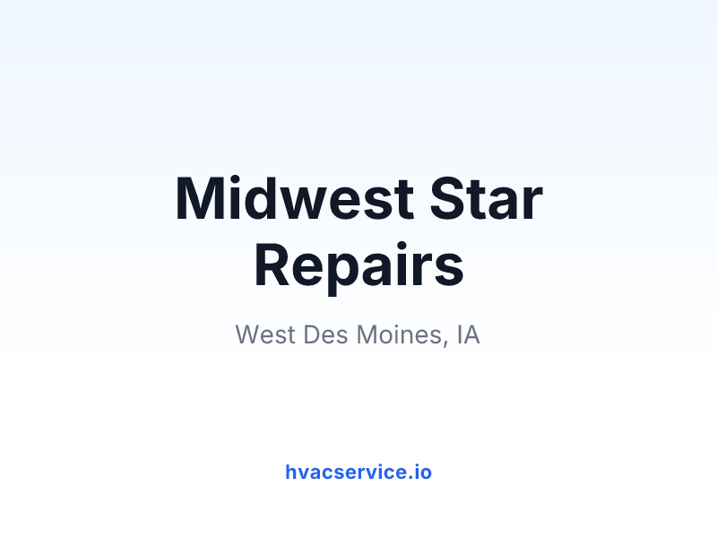 Midwest Star Repairs