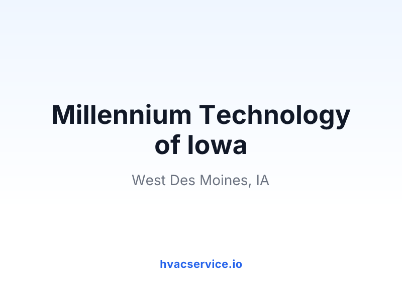 Millennium Technology of Iowa