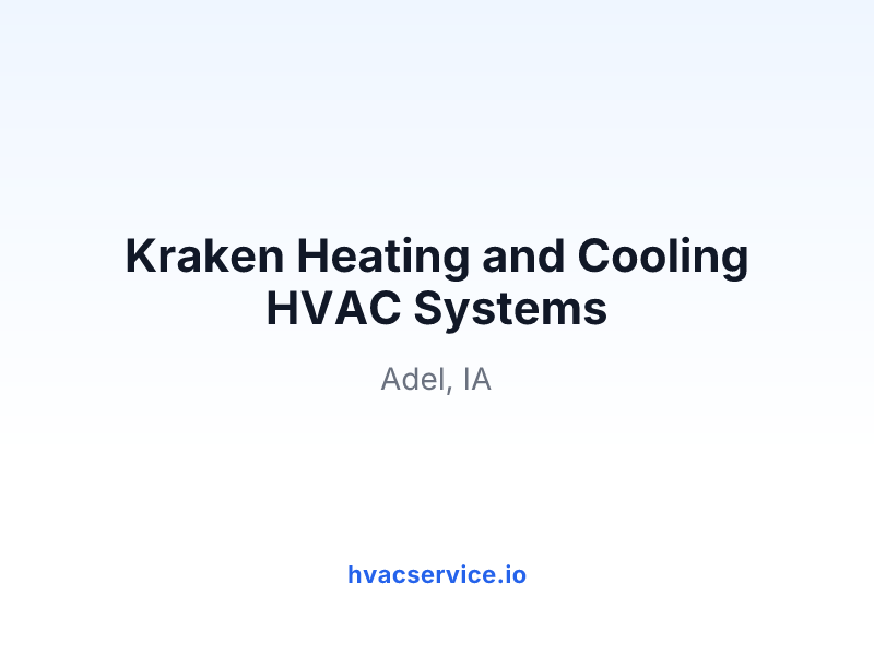 Kraken Heating and Cooling HVAC Systems