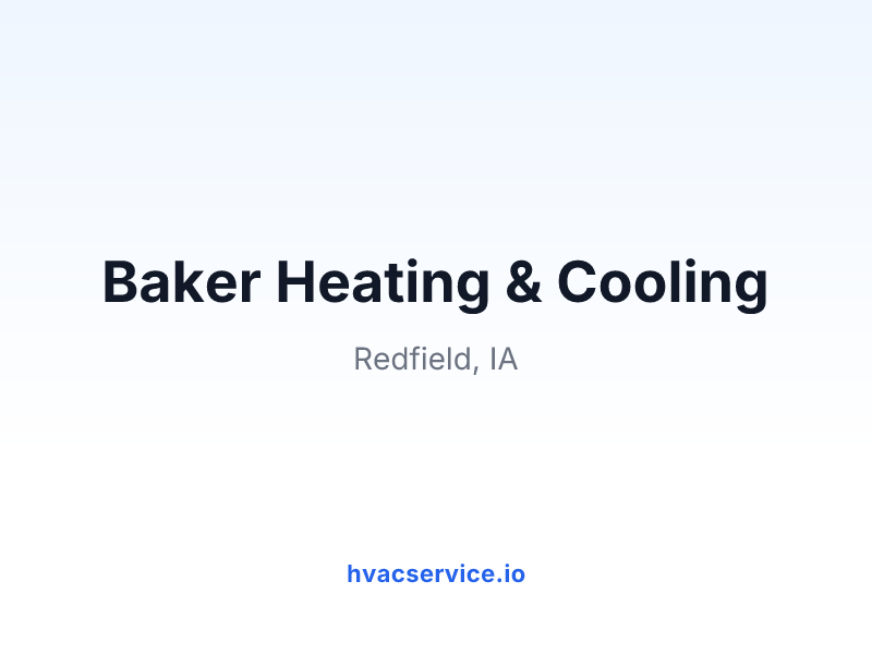 Baker Heating & Cooling