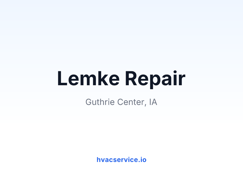 Lemke Repair