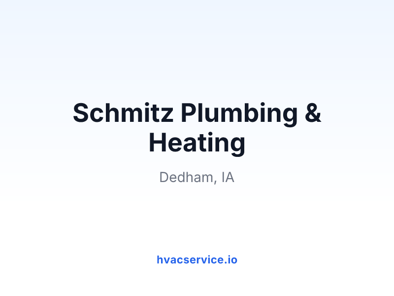 Schmitz Plumbing & Heating