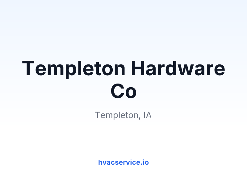 Templeton Hardware Co