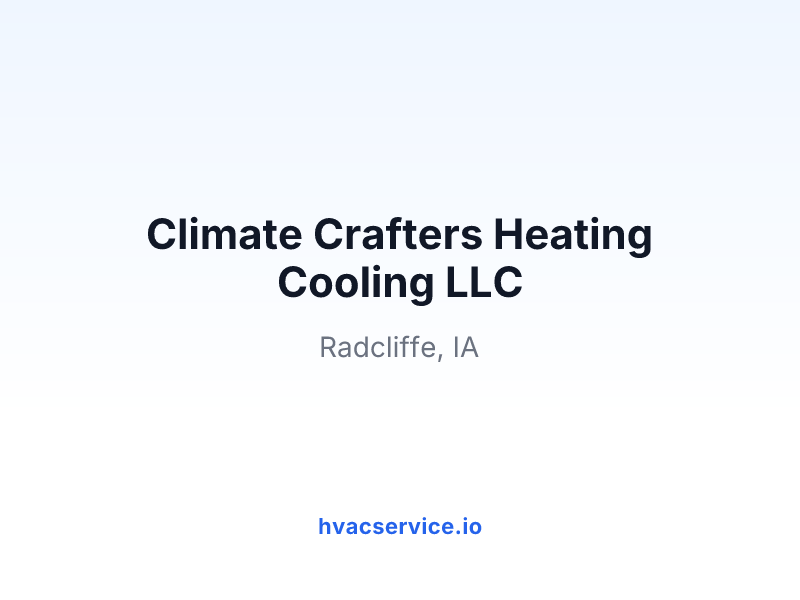 Climate Crafters Heating Cooling LLC