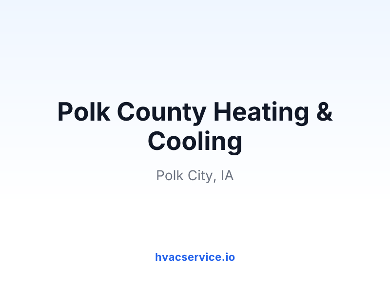 Polk County Heating & Cooling