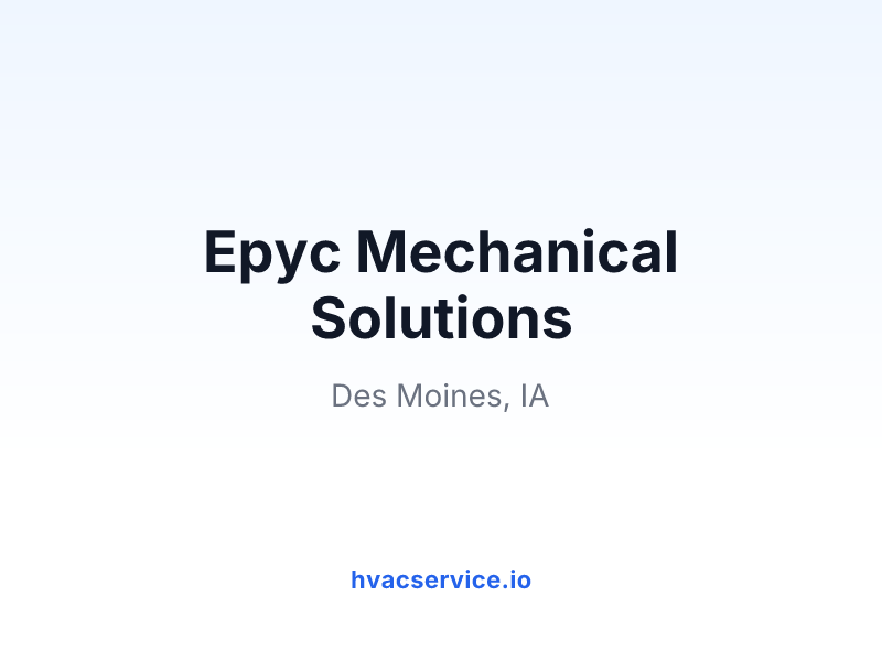 Epyc Mechanical Solutions