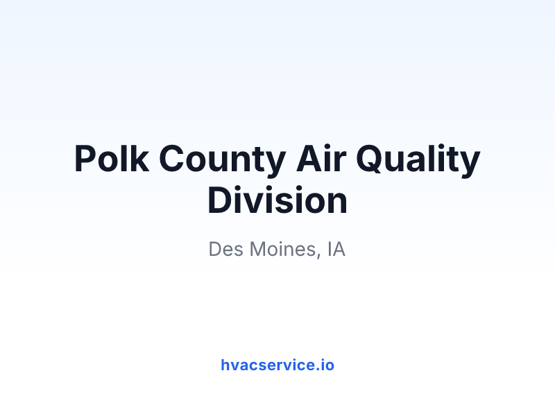 Polk County Air Quality Division