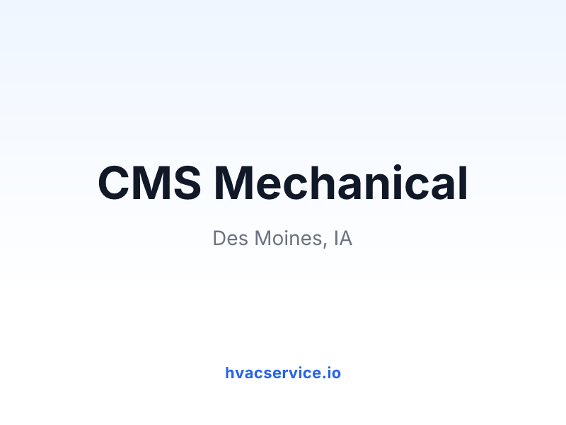 CMS Mechanical