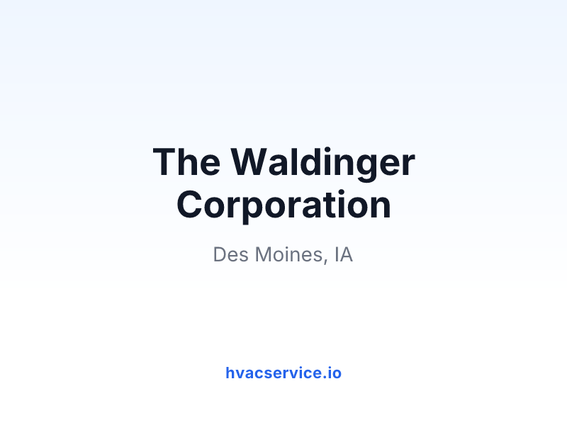 The Waldinger Corporation