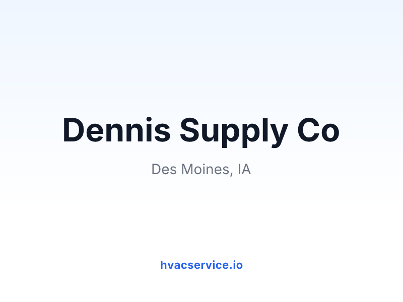 Dennis Supply Co