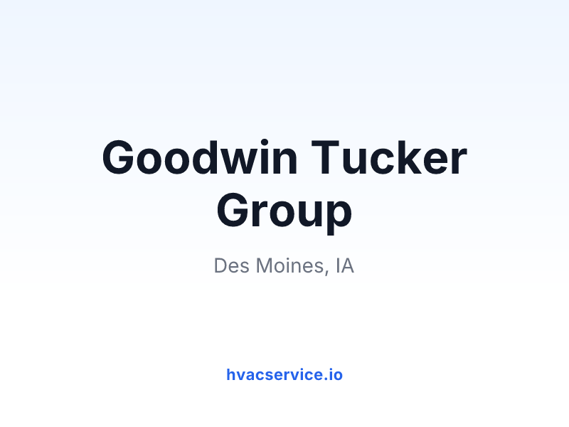 Goodwin Tucker Group