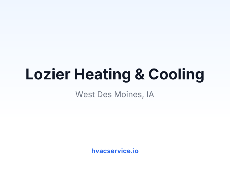 Lozier Heating & Cooling