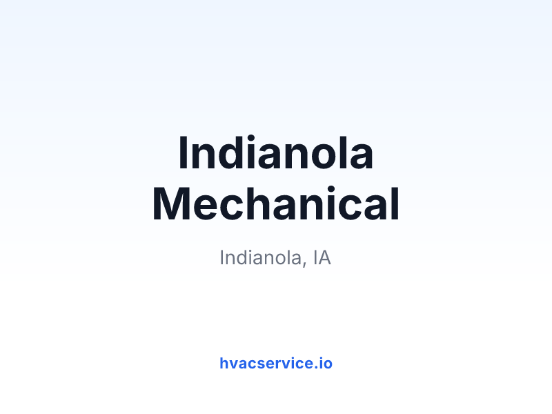 Indianola Mechanical