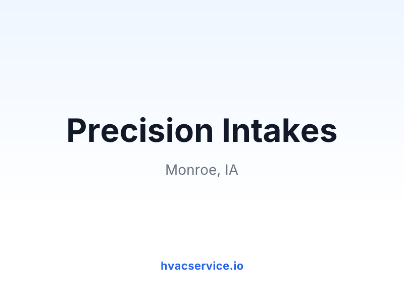 Precision Intakes