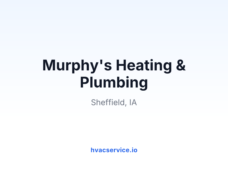 Murphy's Heating & Plumbing