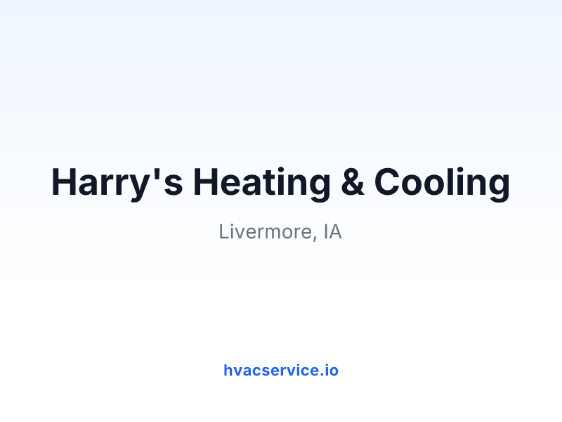 Harry's Heating & Cooling